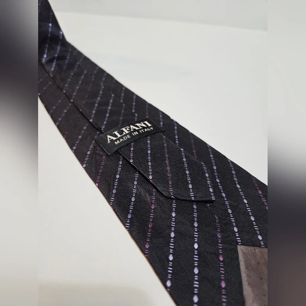 Alfani Men's 100% Silk Tie Size 3.75 x 56 - Picture 4 of 7